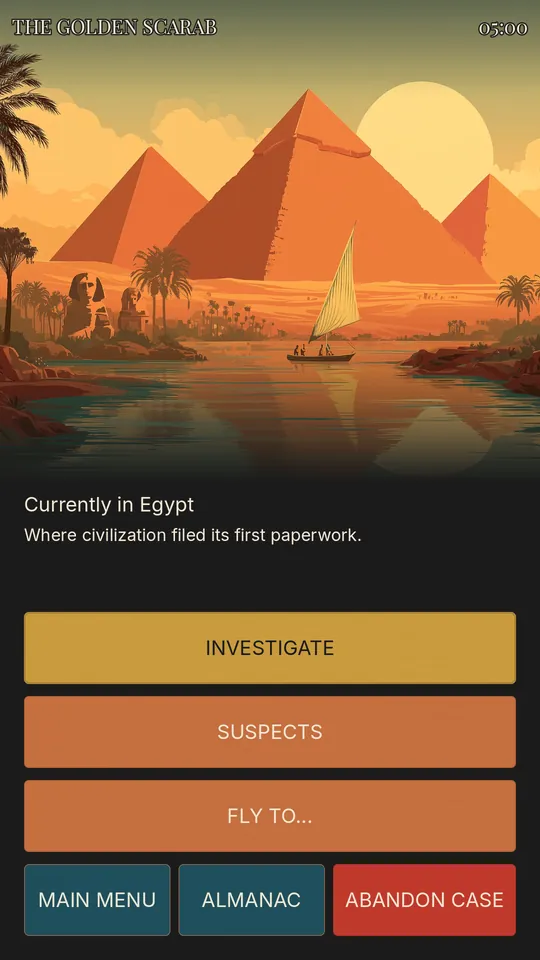 Choosing the next country on the world map